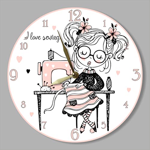 12 Sewing Clocks for your Sewing Room • Heather Handmade