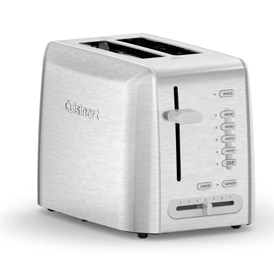 Amazon.com: Cuisinart 2-Slice Custom Select Metal Toaster: Home