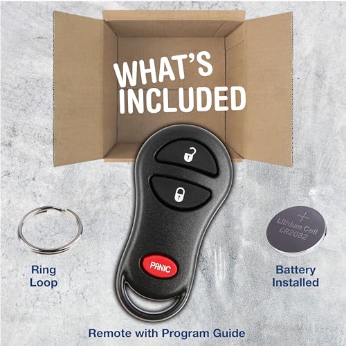 Télécommande 56045497 KeylessOption de remplacement pour clé de voiture bip d'ouverture