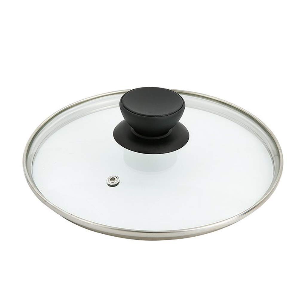 Coperchio,Coperchio in Vetro/Inox/Alluminio,Coperchi per pentole Coperchio per padella in vetro temperato Coperchio per padella per cottura a vapore Coperchio per padella trasparente per uso