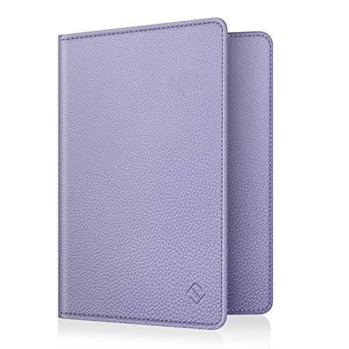 Image of FINTIE Passport Holder, Slim Travel Wallet RFID Blocking Card Case Cover Passport Cover Protector Essentials with Credit Card Slots for Women /Men | Slim