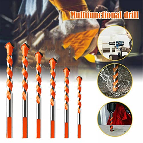 Set de 6 brocas WZFC 4 a 12 mm para cerámica y madera miniatura 6