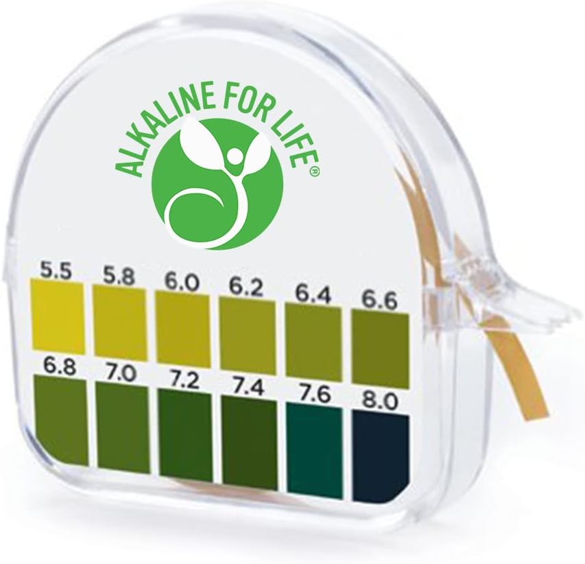 Dr. Brown's pH Test Paper for Urine and Saliva Testing- 5.5-8.0 Fine Grade Most Accurate - Monitor Acid-Alkaline Balance, Alkaline Diet and pH Balance (pH Test Paper)
