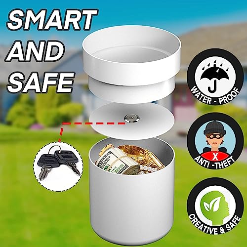 Vaso di fiori Diversion Cassaforte scompartimento