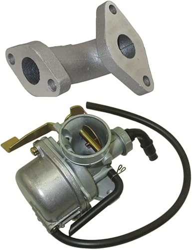 Miniatura 6 de TC-Motor Carburador de 0.551 in PZ14A Colector de tubo de admisión de carbohidratos para Zongshen 60 ZS1P44FMC Hooligan SYX MOTO Tearoff 60cc