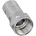 Produktbild InLine® 69910B F-Stecker, Schwarz