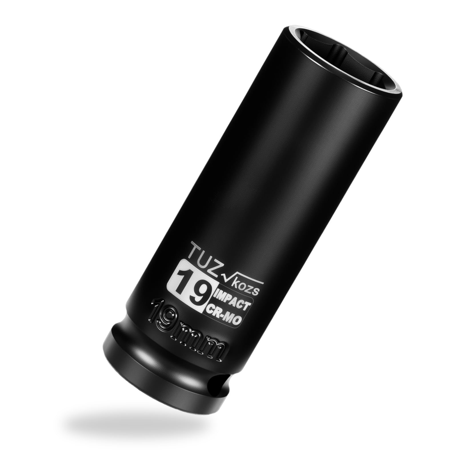 1/2 Inch Drive 19mm Deep Metric 6 Point CR-MO Impact Socket