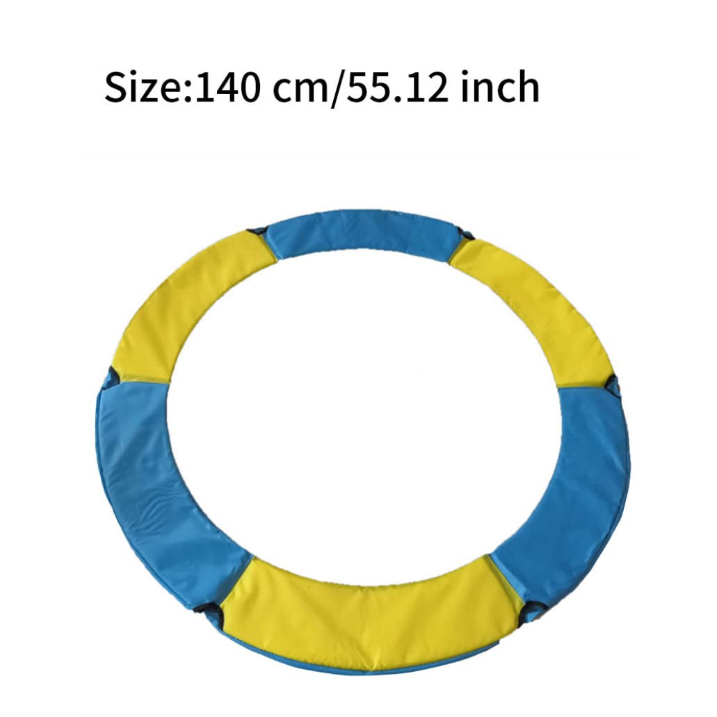 Gcroet Imbottitura del Rivestimento della Molla di Sicurezza del Trampolino, Copertura del Letto di Salto Protezione della Protezione della Molla del Rivestimento Protettivo della Molla 140 cm