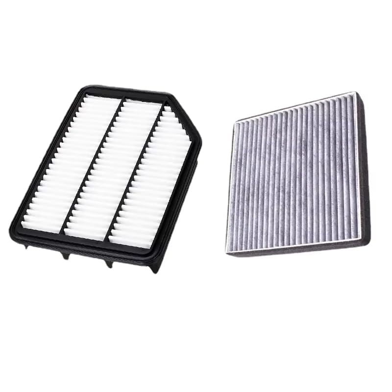 WRHOME Filtro de ar da cabine do Carro para Chery Tiggo 2014-2020 3 1.6L 1.6MT 1.6CVT OEM T11-1109111AC J60-8107910,Filtro de ar habitáculo Filtro de carvão ativado autopartes