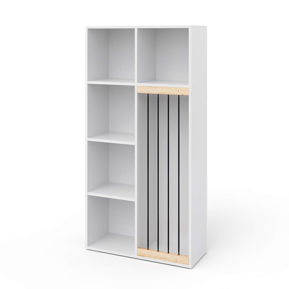 Vicco Kinderregal Weiß Marvin – 72x143x29 cm