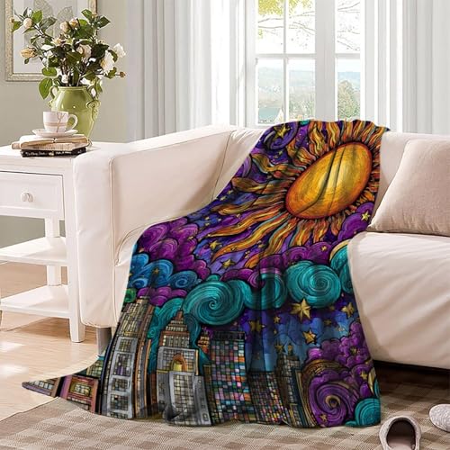Couvertures en flanelle cosmique pour des nuits cocooning au chaud - 5