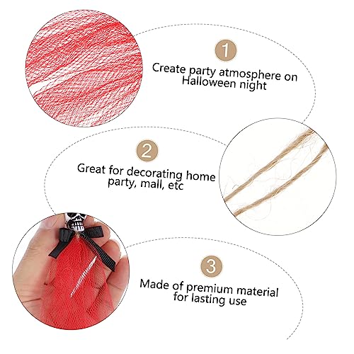 GALPADA 2 Unidades Ornamento Do Dia Mortos Pingente De Fantasma De Gaze De Caveira Pingente De Fanta