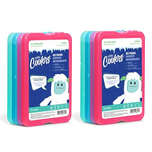 Cool Coolers By Fit + Fresh, Reusable & LongLasting XL