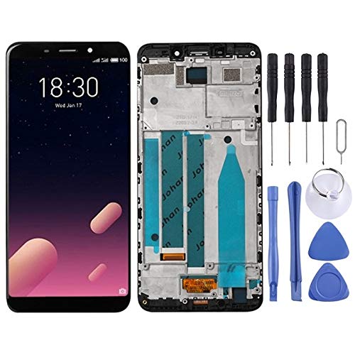 Écran LCD Meizu M6s noir de rechange pour corriger l'écran noir tactile inactif M712H