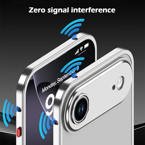 Coque iPhone 17 Pro cadre métal antichoc et sans surchauffe arrière - 2