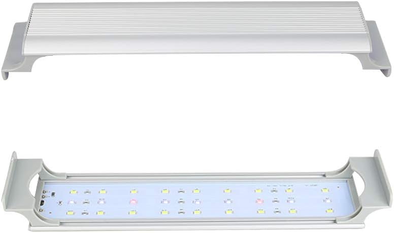 LED Aquarium Light for Planted Fish Tanks, White & Blue & Red LED Lighting System, 12-Inch, 8.5W