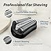 32B Replacement Shaver Heads Compatible with Braun Series 3 Electric Head Shaver, Compatible with Braun Series 3 3040s, 3010s, 310s, 3000s, 3050cc, 3080s, 390cc Etc, Black (32B-2)