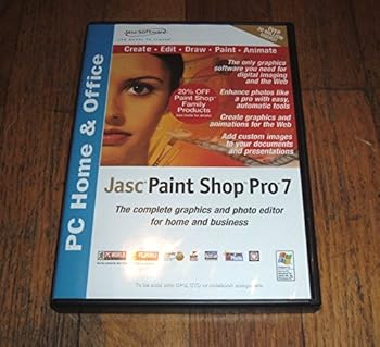 CD-ROM Jasc Paint Shop Pro 7 (PC Home & Office) Book