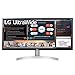 Price comparison product image LG Electronics 73cm/29'' (2560x1080) 29WN600-W 21:9 5ms IPS 2xHDMI DisplayPort VESA Speaker UWFHD Silver