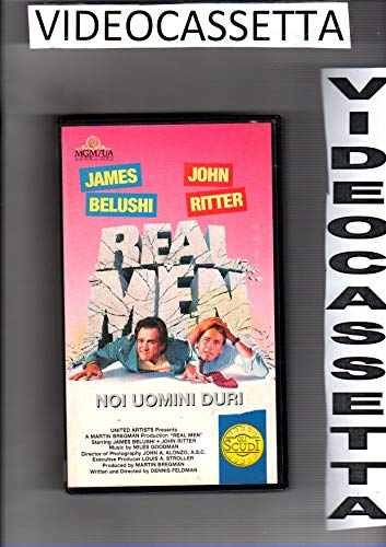 Cinta VHS REAL MEN-NOI UOMINI DURI película de comedia clásica de acción en formato analógico