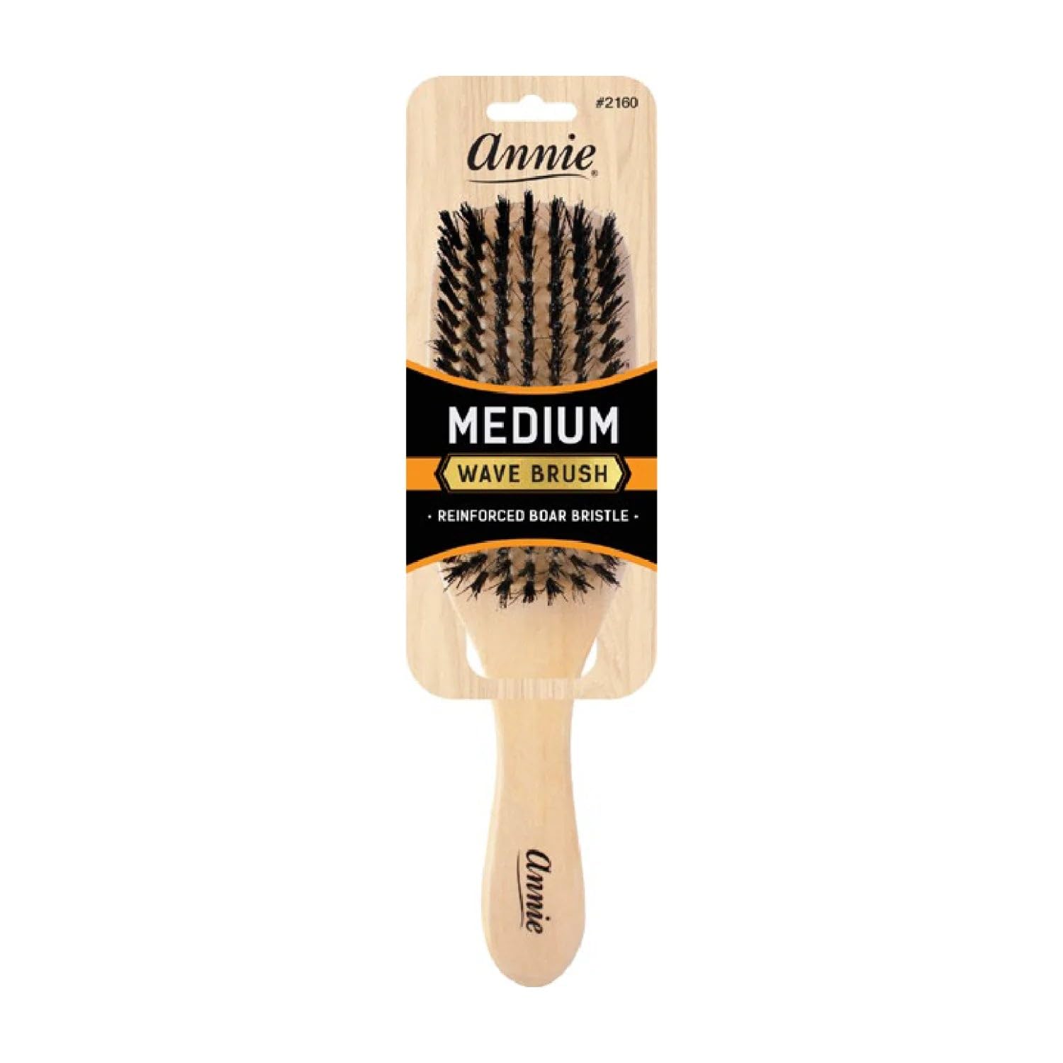 Amazon.com : Annie Medium Wave Brush Boar Bristle : Beauty