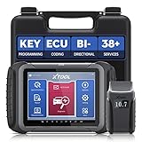 XTOOL D8BT Automotive Diagnostic Scan Tool with 3-Year Updates, 2023 Newest, CAN FD, ECU Coding, 38+
