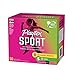 Playtex Sport Tampons with Flex-Fit Technology, Regular & Super Multi Pack, Unscented - 50Count
