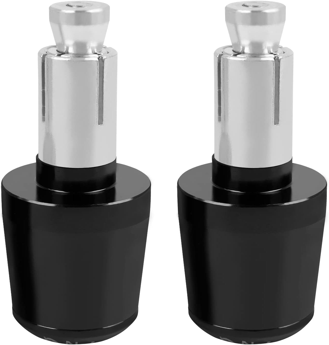 Universal Motorcycle Handlebar End Weights 7/8" 22mm Compatible with Ninja 400 650 1000 KLR 650 Z900 Z650 Z900RS ZX10R ZX6R ZX12R Z800 Z750 Z125 Z400 Z300 CNC Aluminum Bar End Plugs