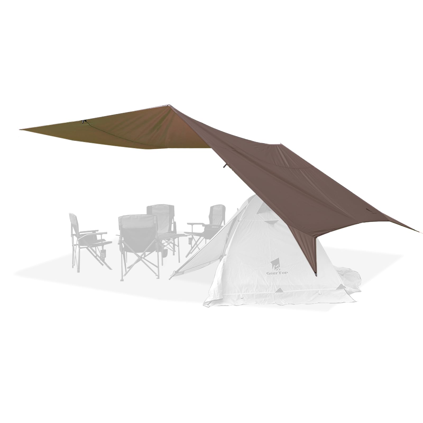 Amazon.com: GEERTOP 17 x 10 ft Camping Tarp Lightweight Large
