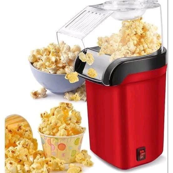 Popcorn Maker Machine, Red | Quick 3-Minute Popping [Healthy Oil-Free Snack] [Smart Transparent Cover]-image-26