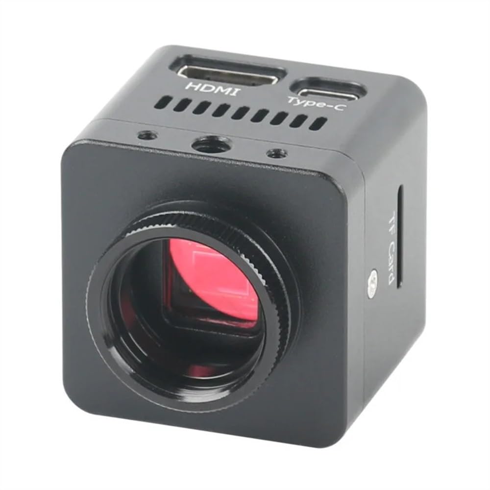 Microscopios, Equipo 4K UHD, cámara para microscopio de 41 MP, HDMI, USB Tipo C, IMX678, electrónica Digital Industrial con Lente de 100 aumentos y luz para reparación de teléfonos