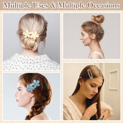 Save 50% on 8 PCS Flat Hair Clips for Thin Hair - Image 5