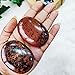 Shubhanjali Brown Crystal Mahogany Obsidian Palm Stone,Soap for Relaxation,Meditation and Crystal Healing,Pack of 1