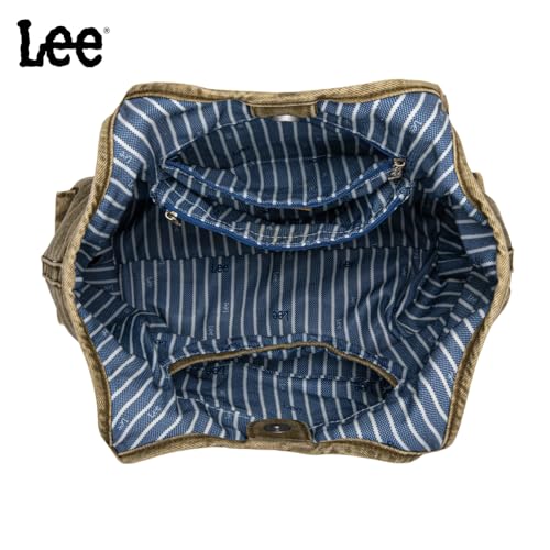 Bolso Tote de mezclilla Lee para mujer miniatura 4