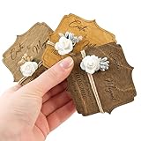 Wooden Wedding Favors Magnet for Guests Bulk - Wedding Favor Magnet - Wedding Favors and Party Magnets - Pack of 10-300 Birthday and Party Magnets - Wedding Favors