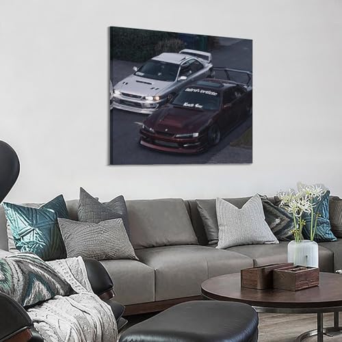 Poster de course rétro pour décorer une salle de jeux ou une cave