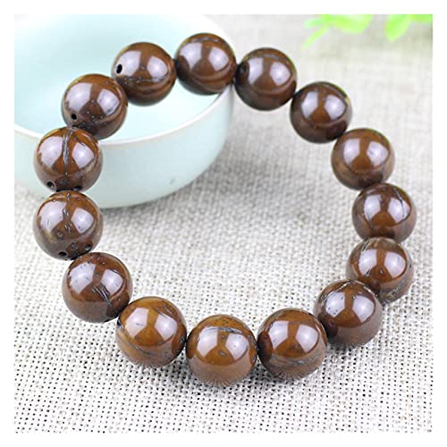 Bracelet Bodhi Porte-Bonheur Naturel 15mm en Perles de Rocaille Violettes Originales