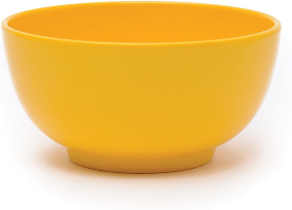  | French Bull Melamine Mini Bowls for Snacks, Side Dishes, Dessert, Dipping Sauces or Ice Cream - Colorful Assorted Set of 6-10 ounce - 4" Bowls - Solid Color: Cereal Bowls