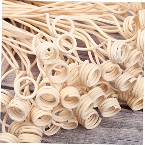 20 palitos difusores de aceite esencial rattan en espiral miniatura 4