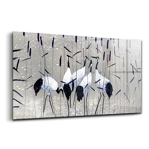 Verre d'art pour l'intérieur Wallfluent 140x70cm, tableau verre coloré durable et moderne