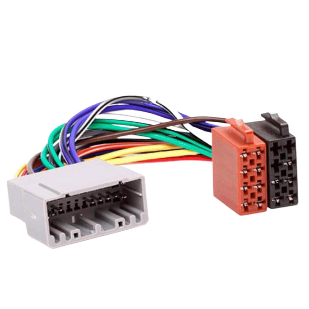 Arnés de cableado ISO para radio estéreo de coche compatible con Cherokee Compass 300 2005-2007