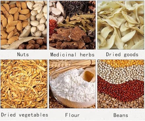 Rice Bucket with Tassel Design, Rice Cylinder with Lid, Chinese Ceramic Rice Dispenser, Classic Food Storage Porcelain Bottle(Capacity 10kg)