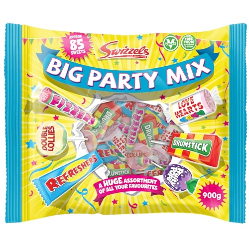 Swizzels Big Party Sweets Mix Bag 900g - A Large Selection of Delicious & Fruity Sweet Treats Perfect for Parties and Special Occasions