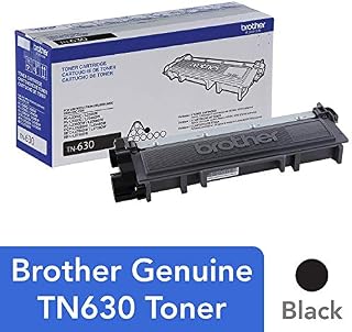 Brother Genuine Standard Yield Toner Cartridge, TN630, Replacement Black Toner, Page Yield Up