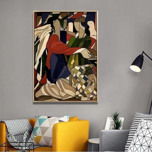 4. Nota: i nostri murales non contengono cornici.Puoi utilizzare una cornice di vetro o di legno per una semplice decorazione, che è una decorazione perfetta.