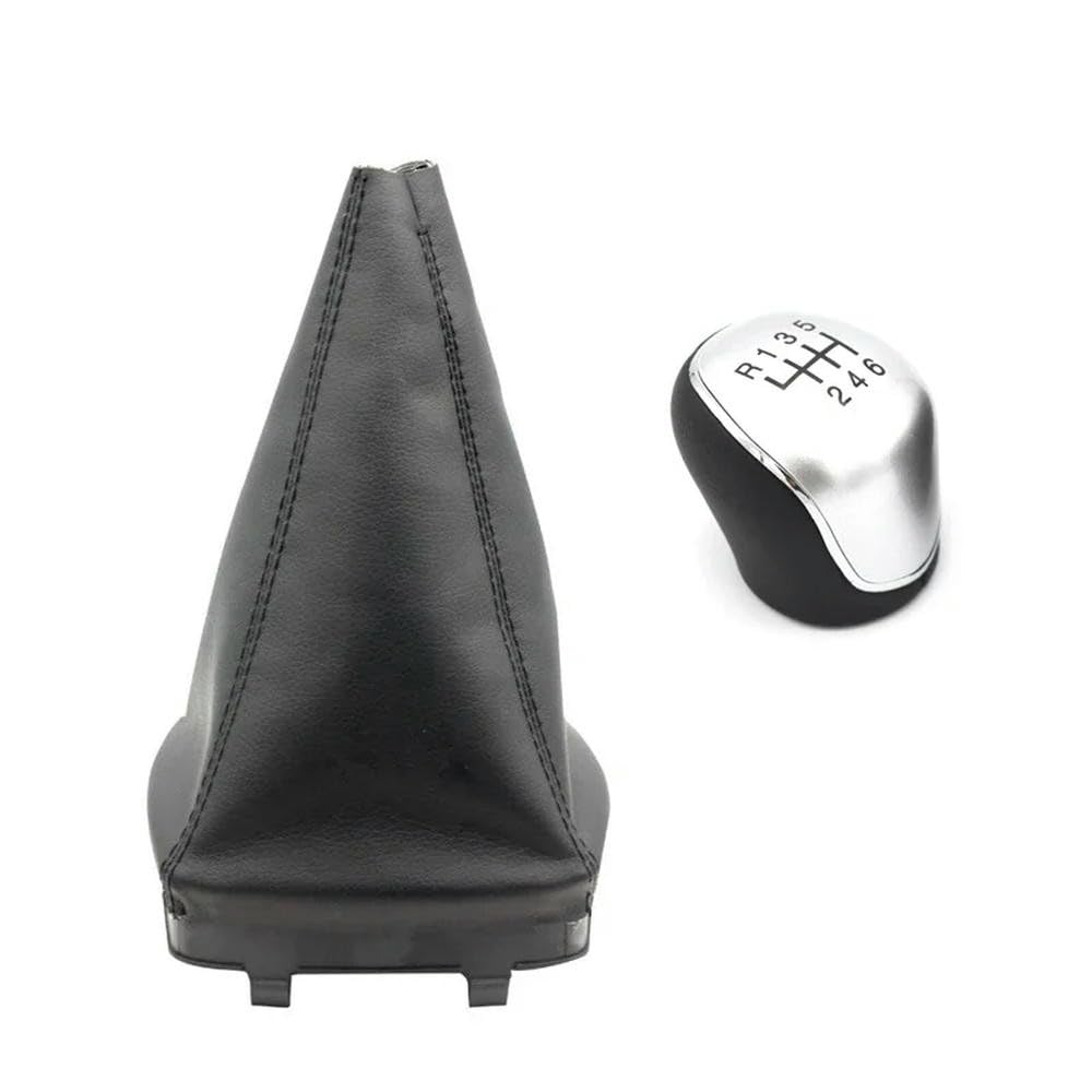 GZNBB Car Manual Gear Shift Knob Boot Cover Gaiter Lever Shifter Handle Stick, for Ford Mondeo 4 Mk4 IV 2007-2014