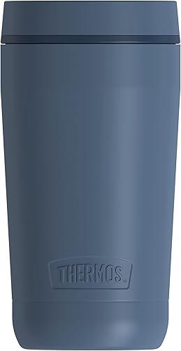 Miniatura 5 de THERMOS ALTA SERIES - Vaso térmico de acero inoxidable, 12 onzas, color negro mate Negro mate,Verde