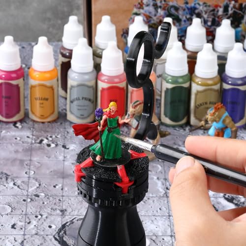 iPEAU DND Miniature Peinture Set sans Mélange-Maquettiste Débutant/Aamateur Modélisme – vue 7