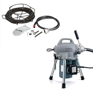 Ridgid 58920 K-50 Sectional Machine & Ridgid 59365 Model A-30 Cable Kit