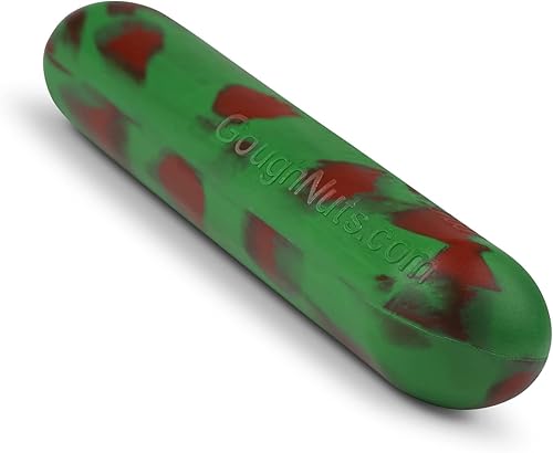 Goughnuts — Juguetes para perros para masticadores agresivos | Palo de juguete para perros prácticamente indestructible para razas pequeñas | Verde
